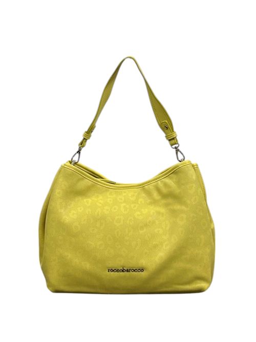 BORSA GIALLA A SPALLA ROCCO BAROCCO  P/E ROCCO BAROCCO | RBRB12704YELLOW